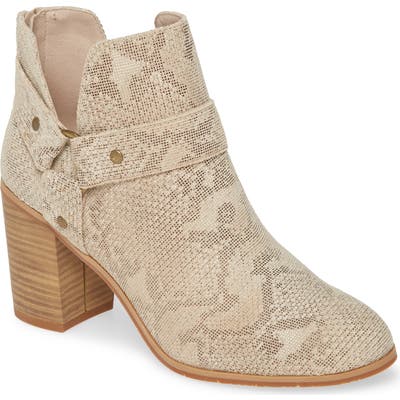 Bc Footwear Miss Independent Vegan Bootie, Beige