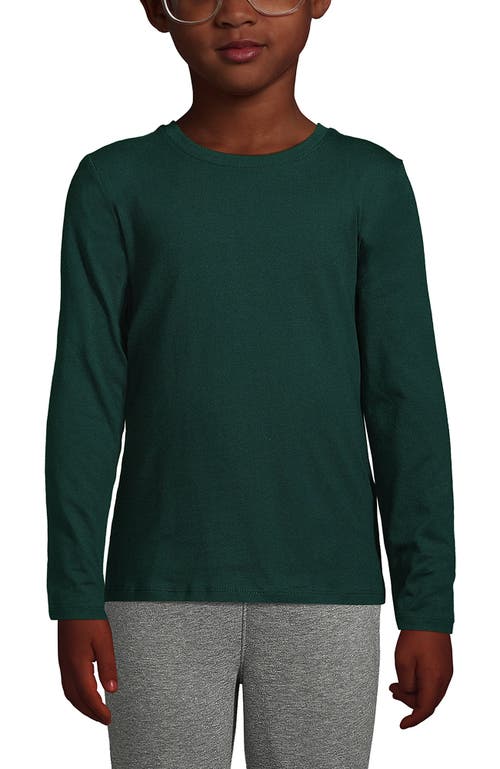 LANDS' END LANDS' END SCHOOL UNIFORM GIRLS LONG SLEEVE ESSENTIAL T-SHIRT
