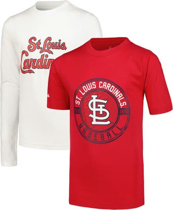 St. Louis Cardinals Stitches Youth Heat Transfer T-Shirt - Red