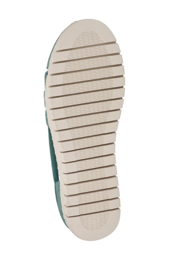 Shop Easy Street Bugsy Platform Sandal In Turquoise