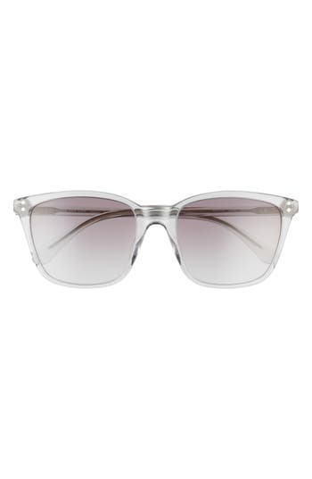 Shop Kate Spade New York Saturday 55mm Square Sunglasses In Grey/grey Shaded