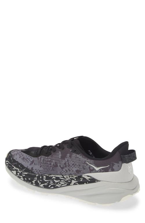 Hoka Speedgoat 5 Gtx Trail Running Shoe In Black/stardust