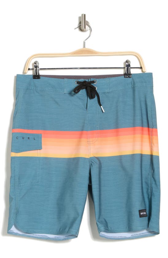 Shop Rip Curl Revival Board Shorts In Bluestone