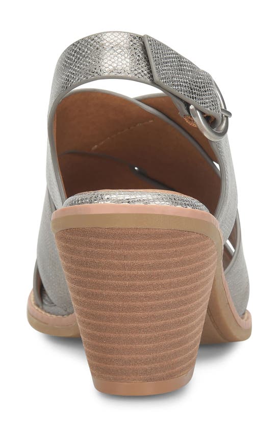Eurosoft Terrie Block Heel Sandal In Pewter