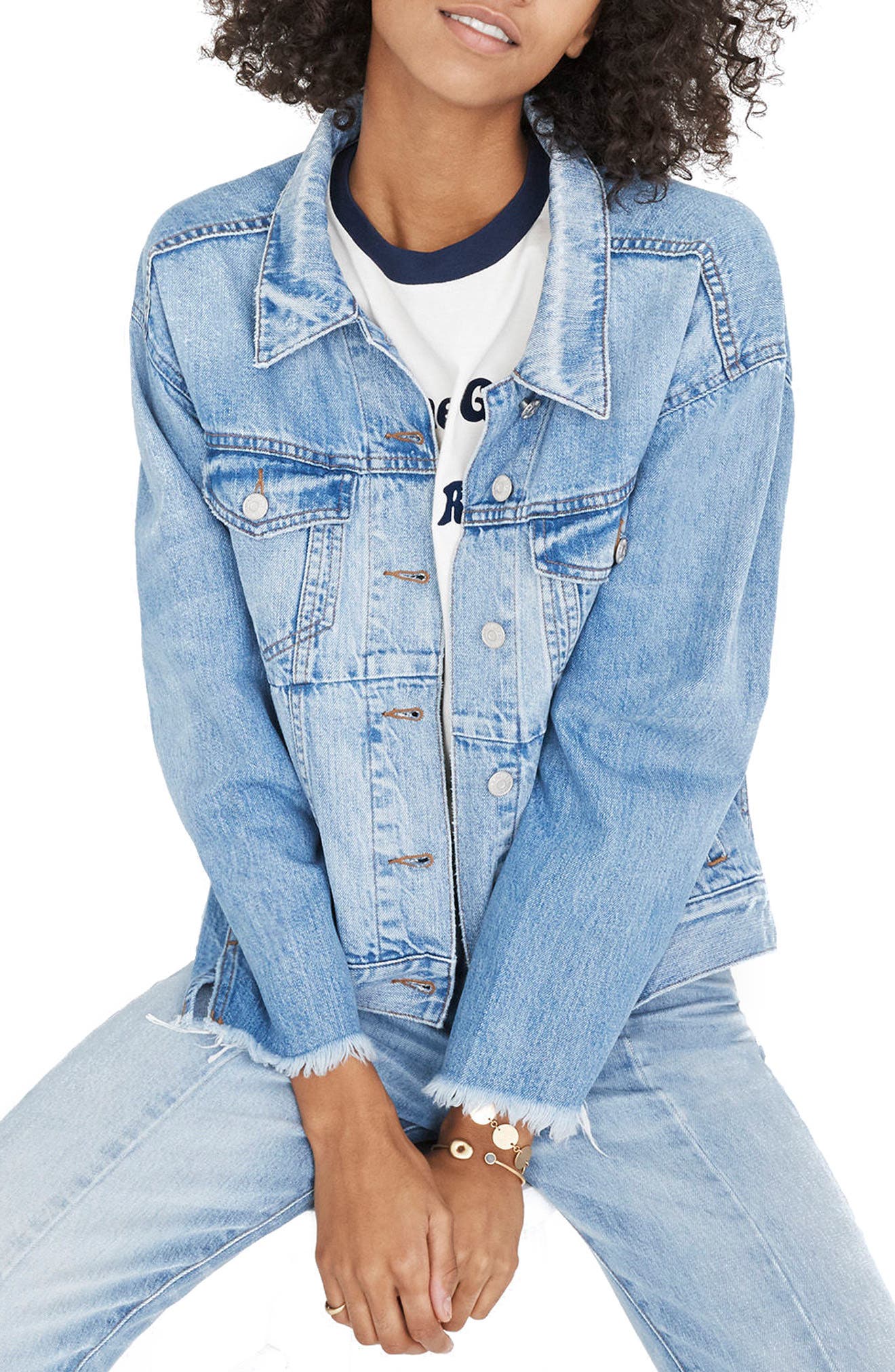 madewell jean jacket nordstrom