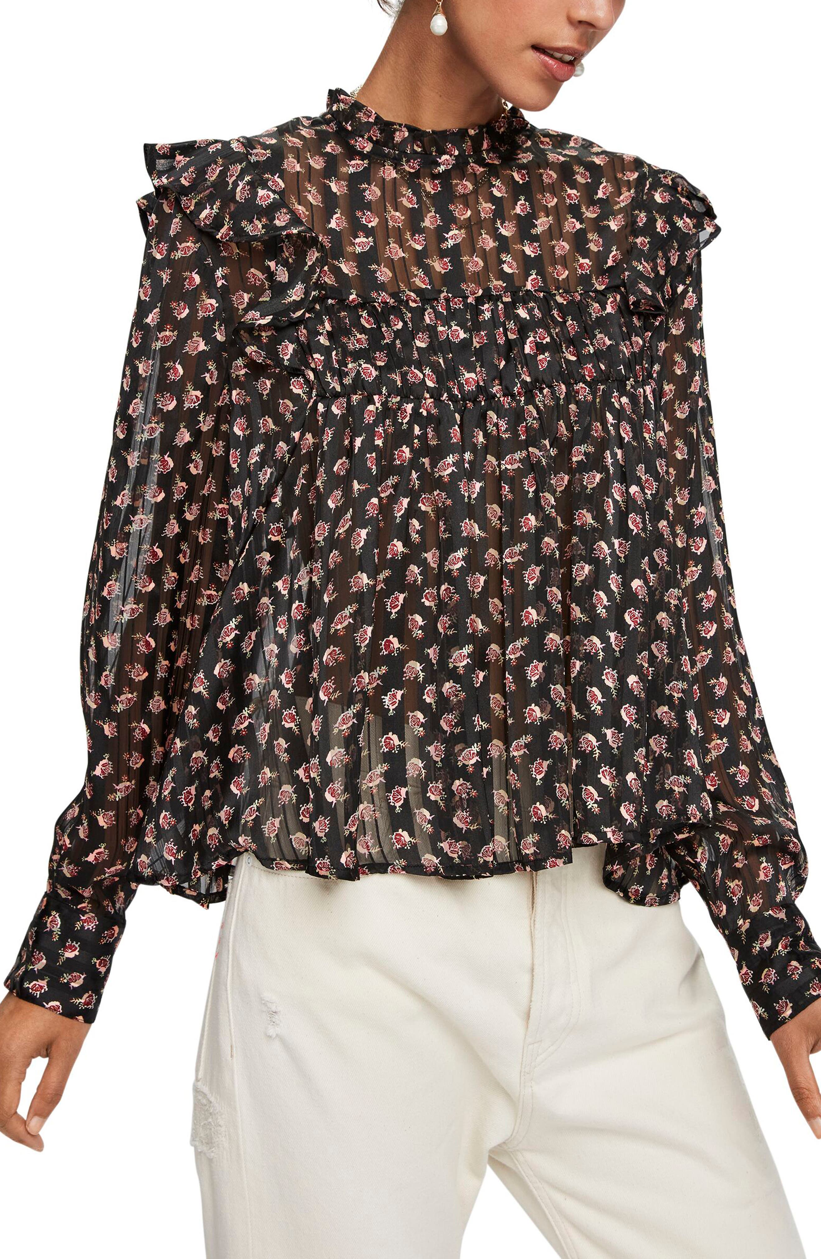 scotch and soda ruffle top