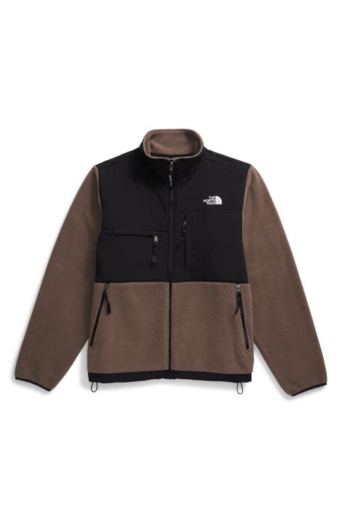 Shop The North Face Retro Denali Jacket In Smokey Brown/tnf Black