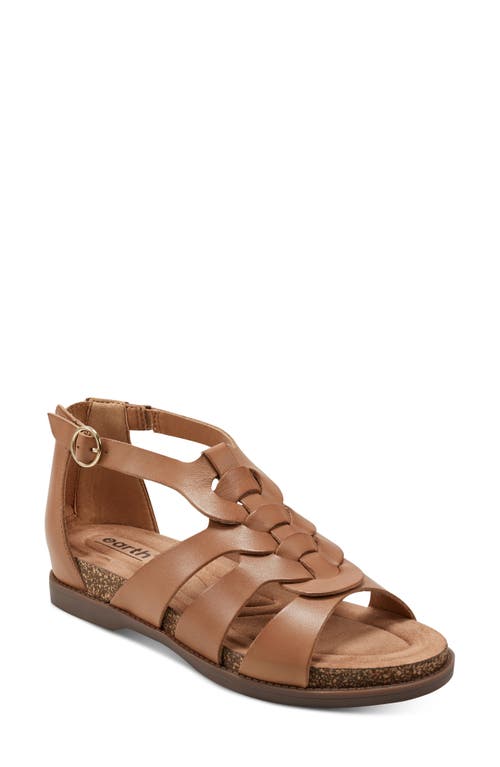 Earth® Dale Strappy Sandal in Light Natural