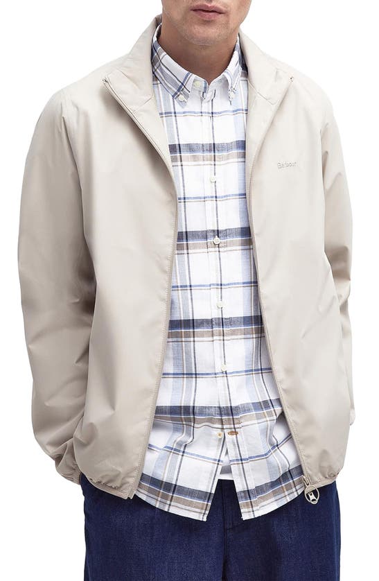 Barbour Men's Korbel Zip-front Waterproof Jacket In Mist