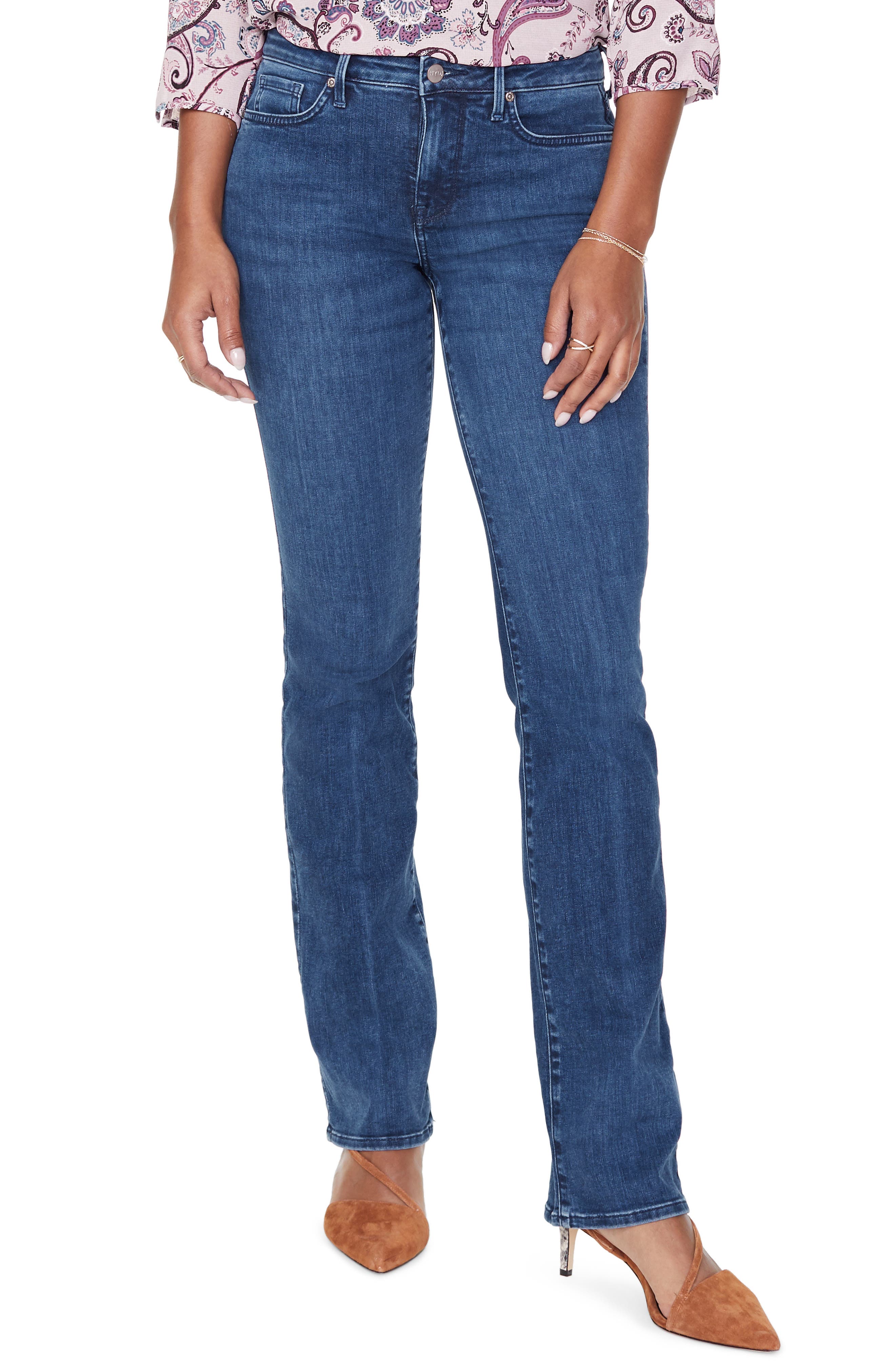 NYDJ Barbara Bootcut Jeans (Clean 