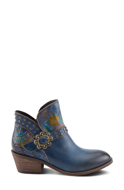 L'artiste By Spring Step Daintylady Bootie In Blue Multi