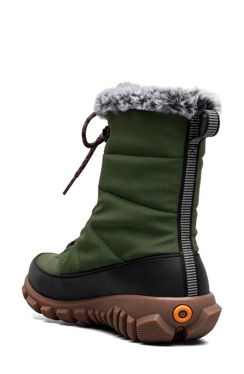 Bogs Cedar Quilted Waterproof Boot In Cargo