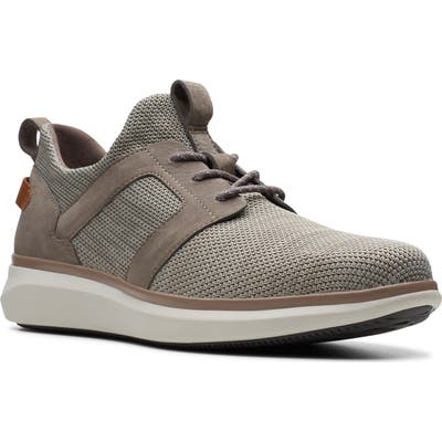 Clarks Un Globe Lace Up Sneaker, Grey