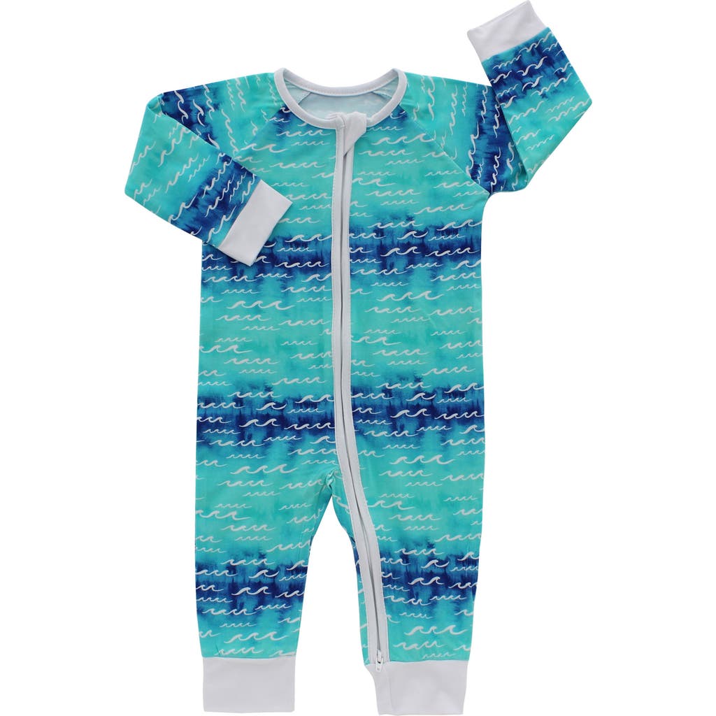 Coco Moon Nalu Waves Romper in Blue  product