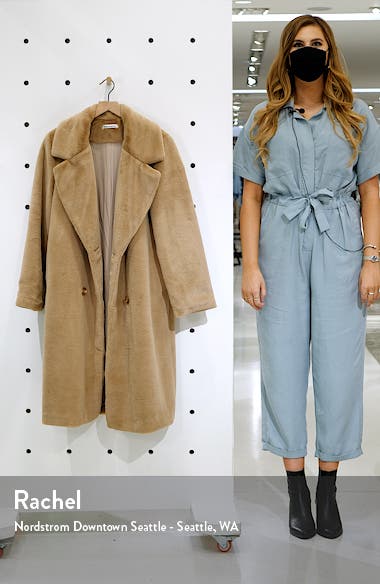 reformation hank coat