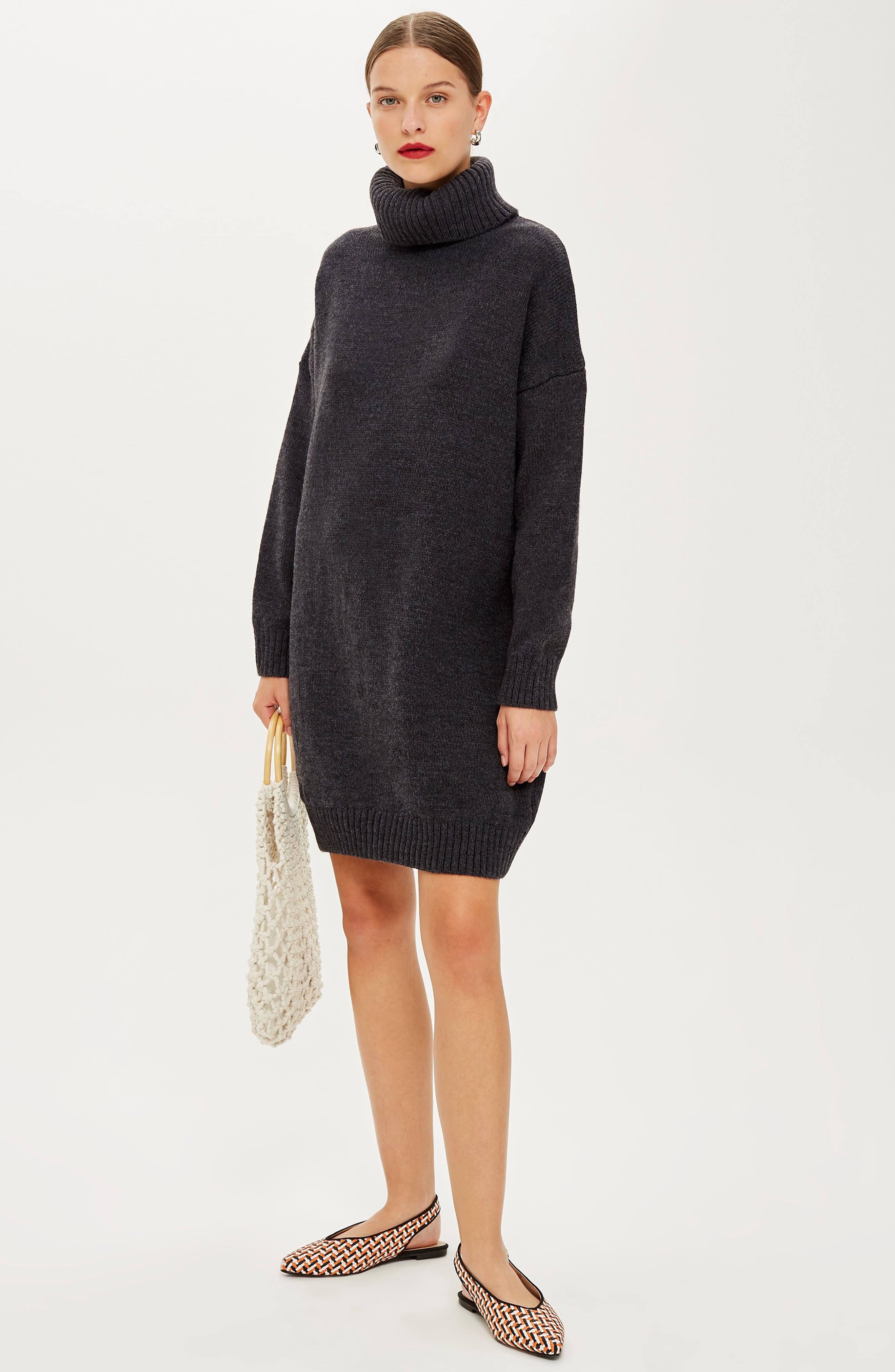 topshop turtleneck dress