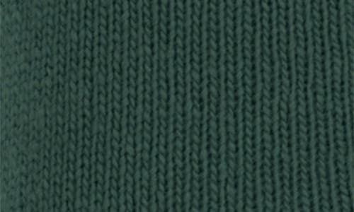 Shop Falke Cozy Wool Blend Crew Socks In Hunter Green