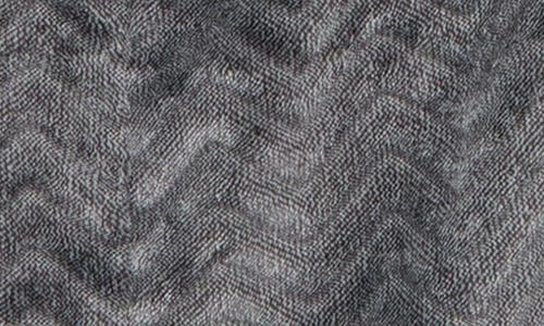 Daniel Buchler Men's Herringbone Robe In Charcoal
