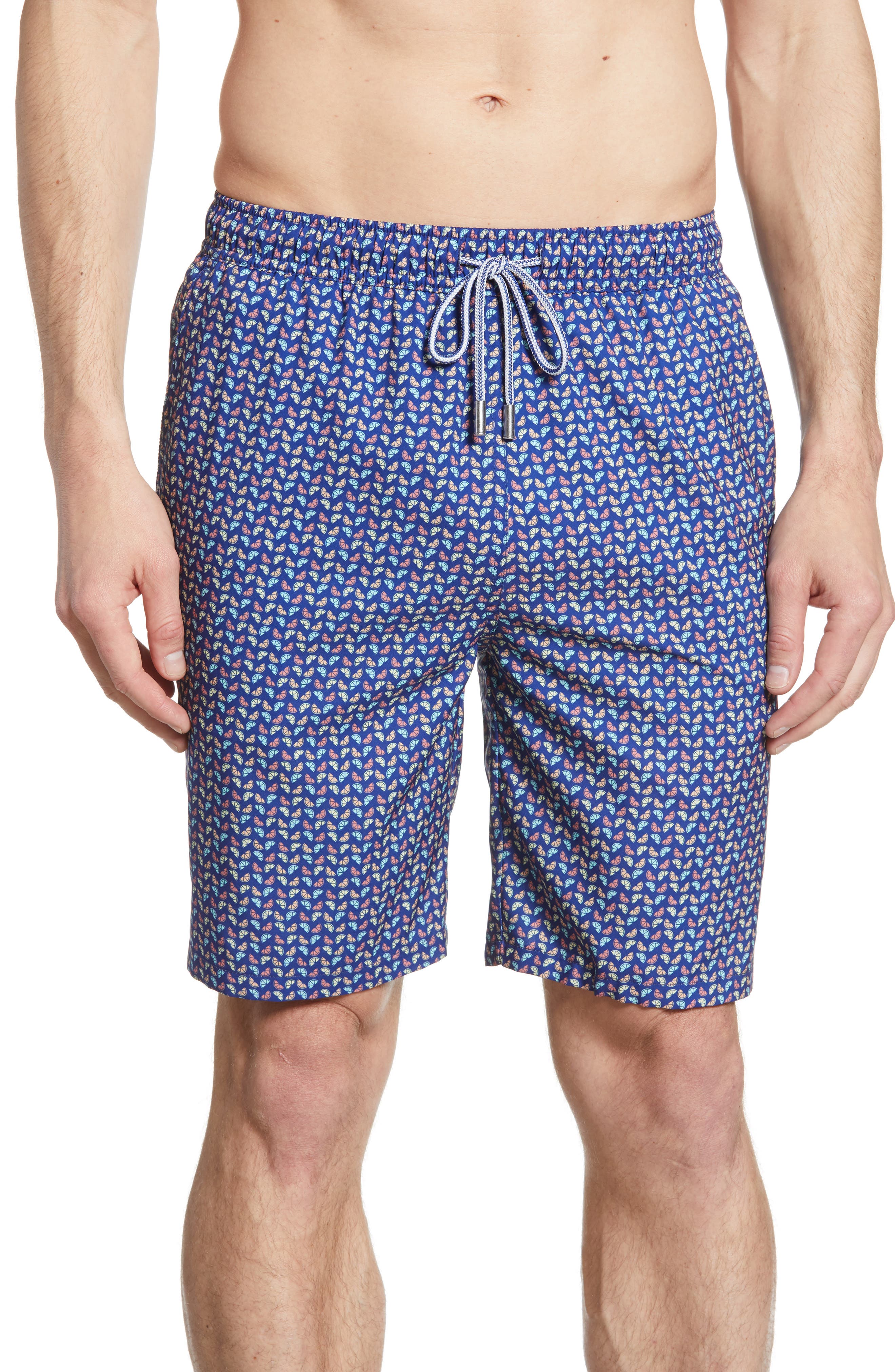 Peter Millar Fresh Squeeze Swim Trunks, Blue