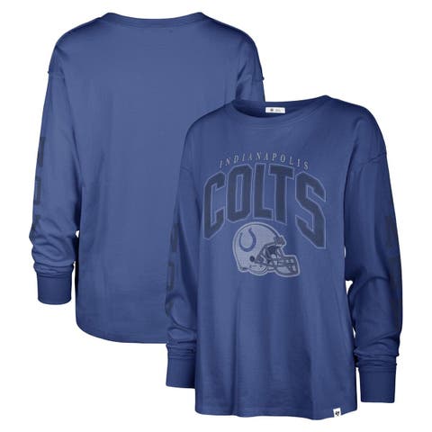 Toronto Blue Jays Fanatics Branded Cooperstown Collection Huntington Logo  Long Sleeve T-Shirt - Royal