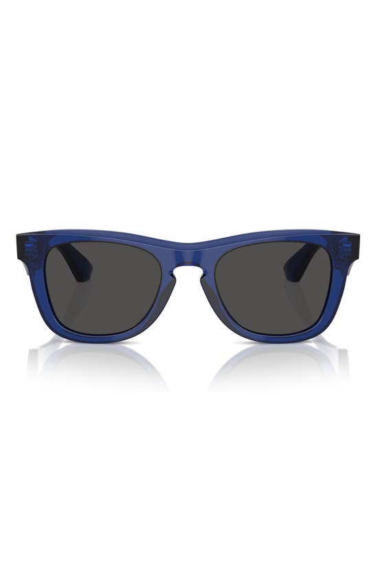 Shop Burberry 50mm Square Sunglasses In Blue