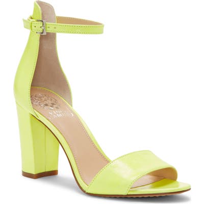 Vince Camuto Corlina Ankle Strap Sandal- Yellow (Nordstrom Exclusive)