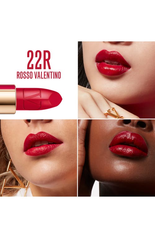 Shop Valentino Rosso  Refillable Lipstick Refill In 22r/satin