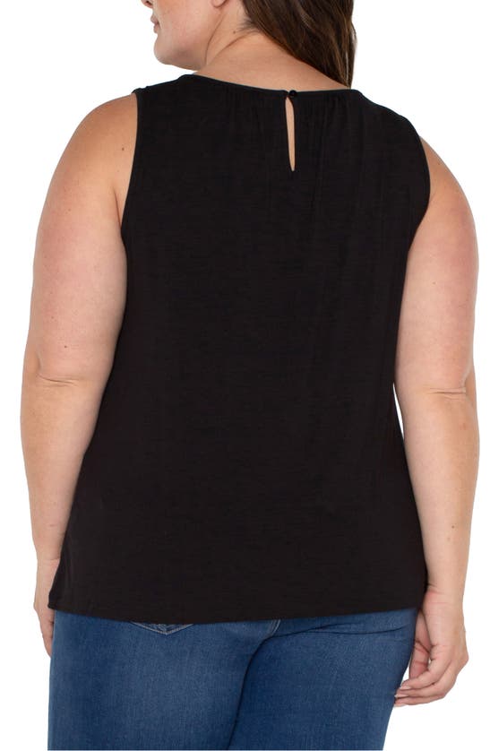 Shop Liverpool Los Angeles Sleeveless Top In Black