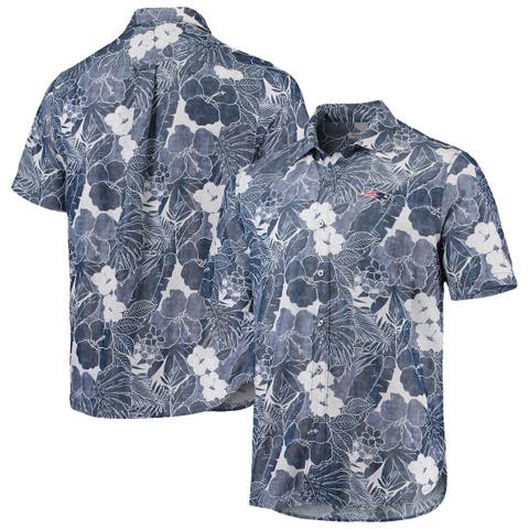 Tommy Bahama Men's Tommy Bahama Navy Chicago Bears Coconut Point Playa  Floral IslandZone Button-Up Shirt