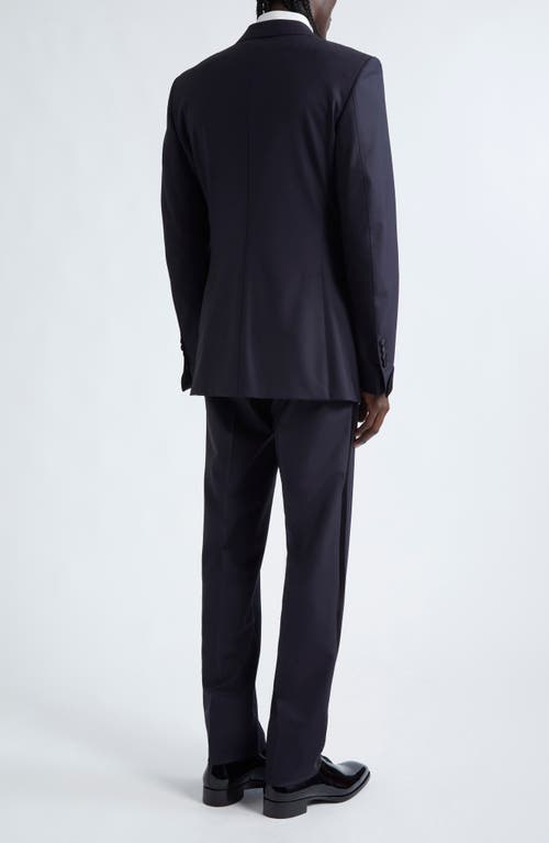Tom Ford Men's Peak-lapel Wool Tuxedo In Hb790 Ink