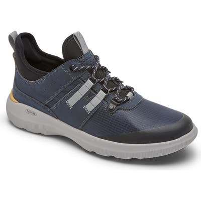 Rockport Truflex Hybrid Waterproof Sneaker, Blue