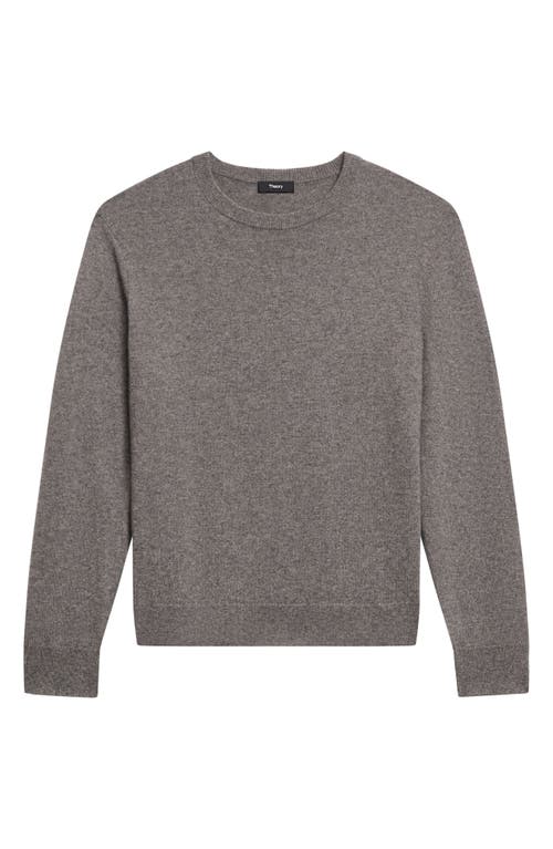 Shop Theory Hilles Cashmere Sweater In Otter Melange