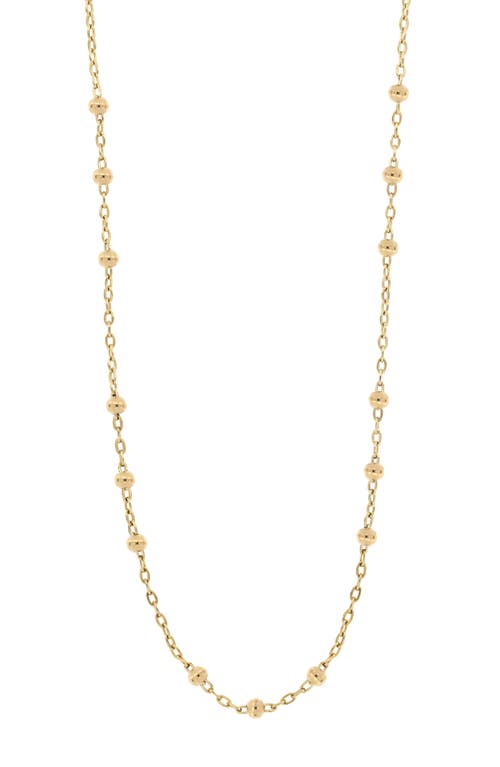 Bony Levy Mykonos 14K Gold Station Necklace in 14K Yellow Gold at Nordstrom, Size 24
