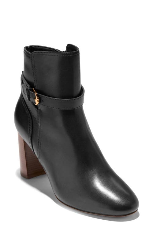 Shop Cole Haan Glendale Jodhpur Bootie In Black Ltr