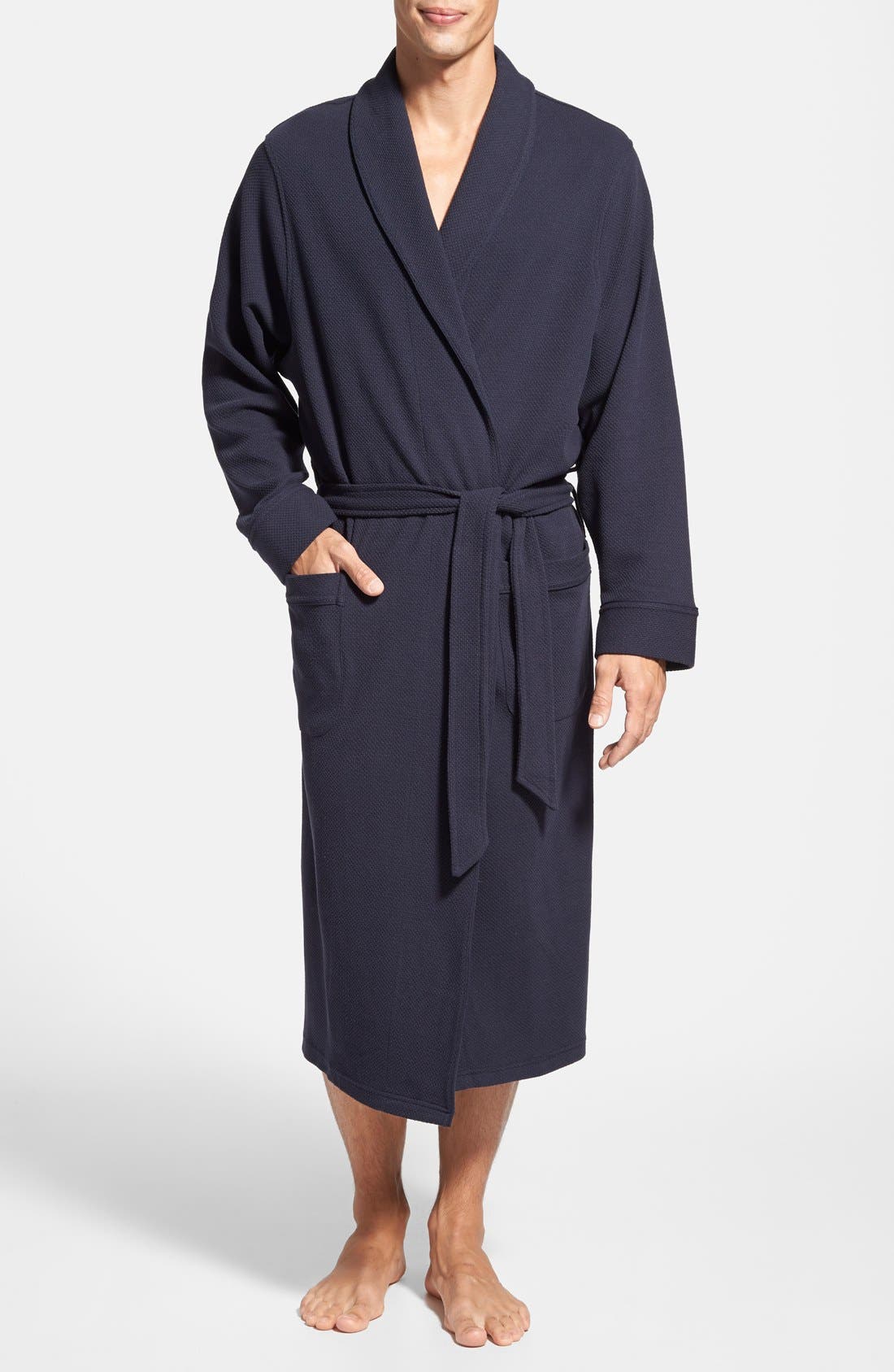 Nordstrom Men's Shop Thermal Knit Robe Nordstrom