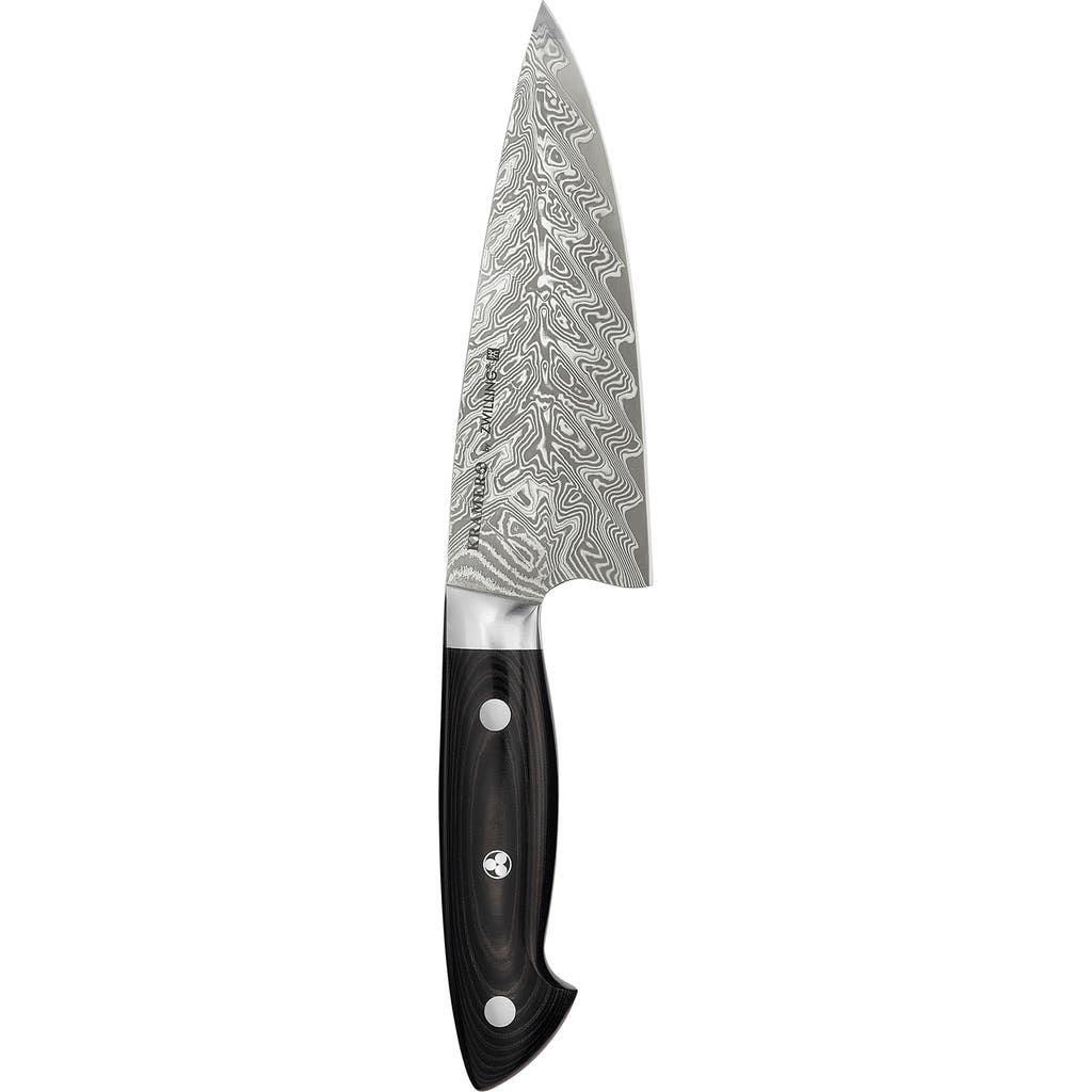 Zwilling Kramer Euroline Damascus Collection 6-inch Chef's Knife In Stainless Steel