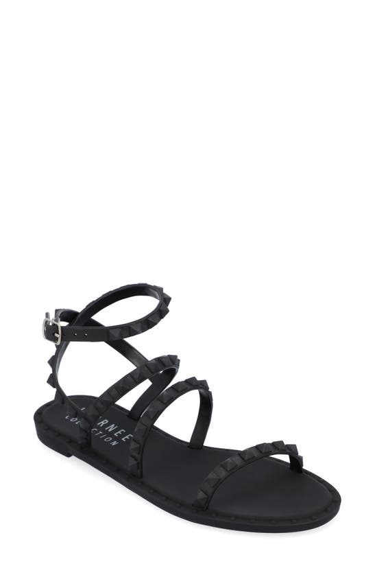 Journee Collection Saphira Sandal In Black