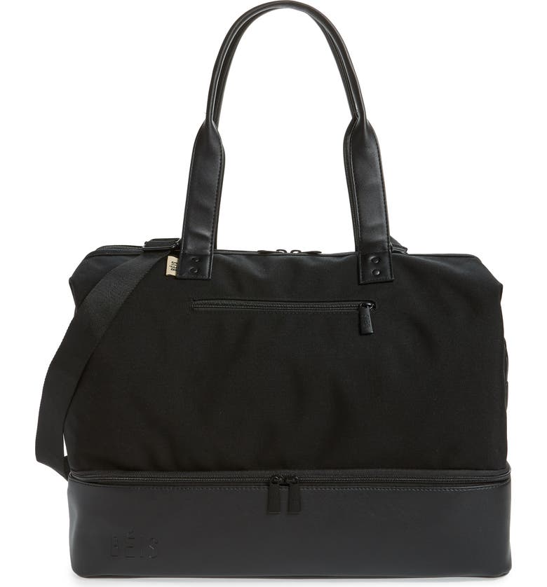 BÉIS Travel Travel Tote, Main, color, BLACK