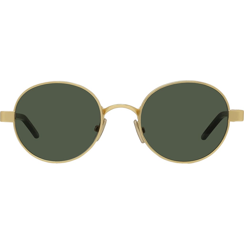 Givenchy G-ride 49mm Small Round Sunglasses In Green
