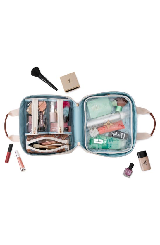 Stephanie Johnson Bodrum Kilim Martha Large Briefcase Cosmetics Case In Orange Multi