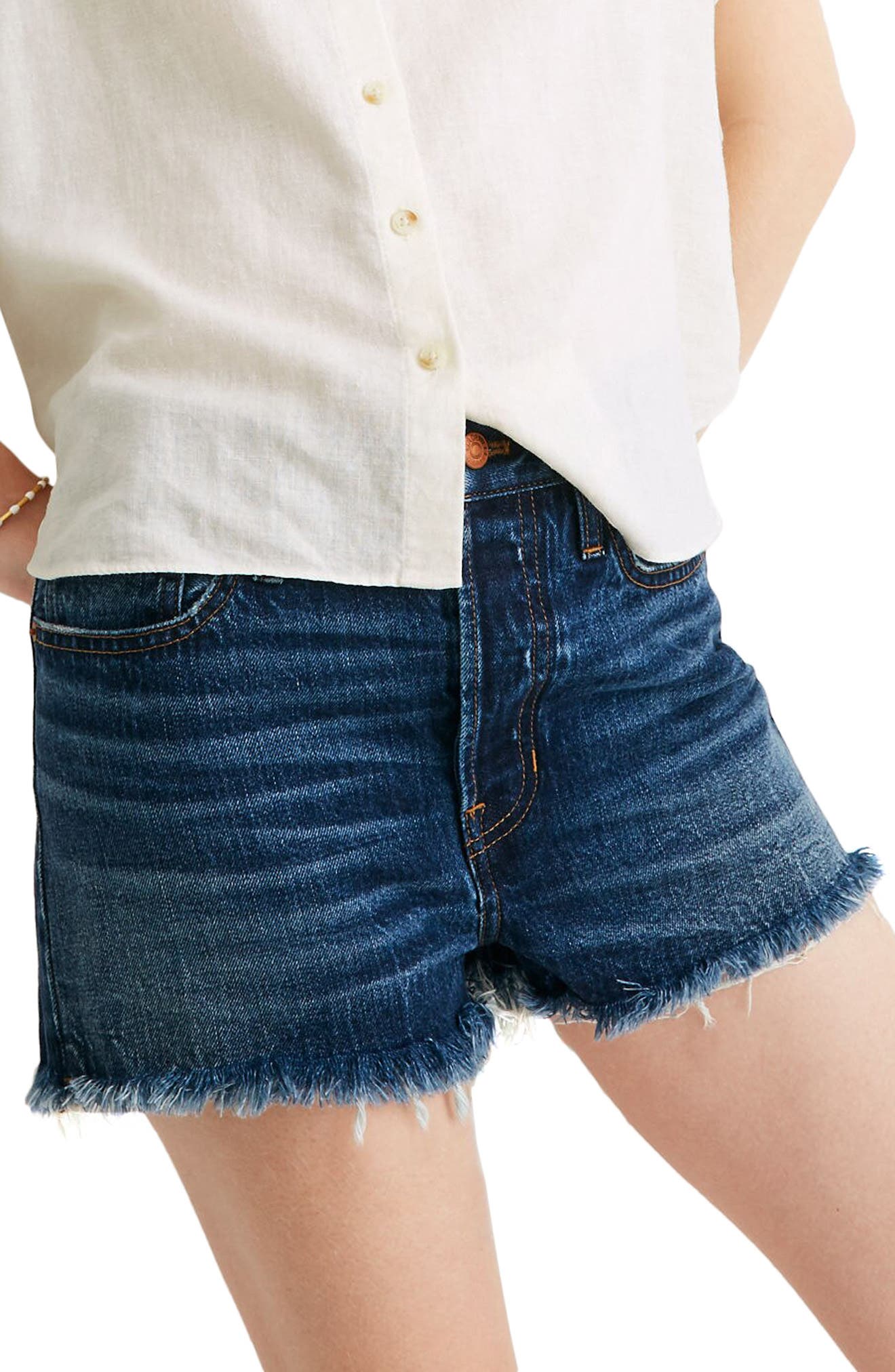madewell dad jean shorts
