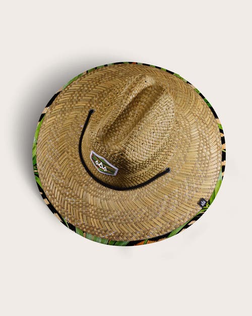 Shop Hemlock Java Straw Lifeguard Hat In Tiger Palm