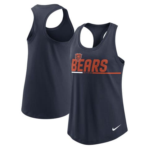 Majestic Threads Chicago Bears Retro Tri-blend Raglan Muscle Tank Top At  Nordstrom in Blue