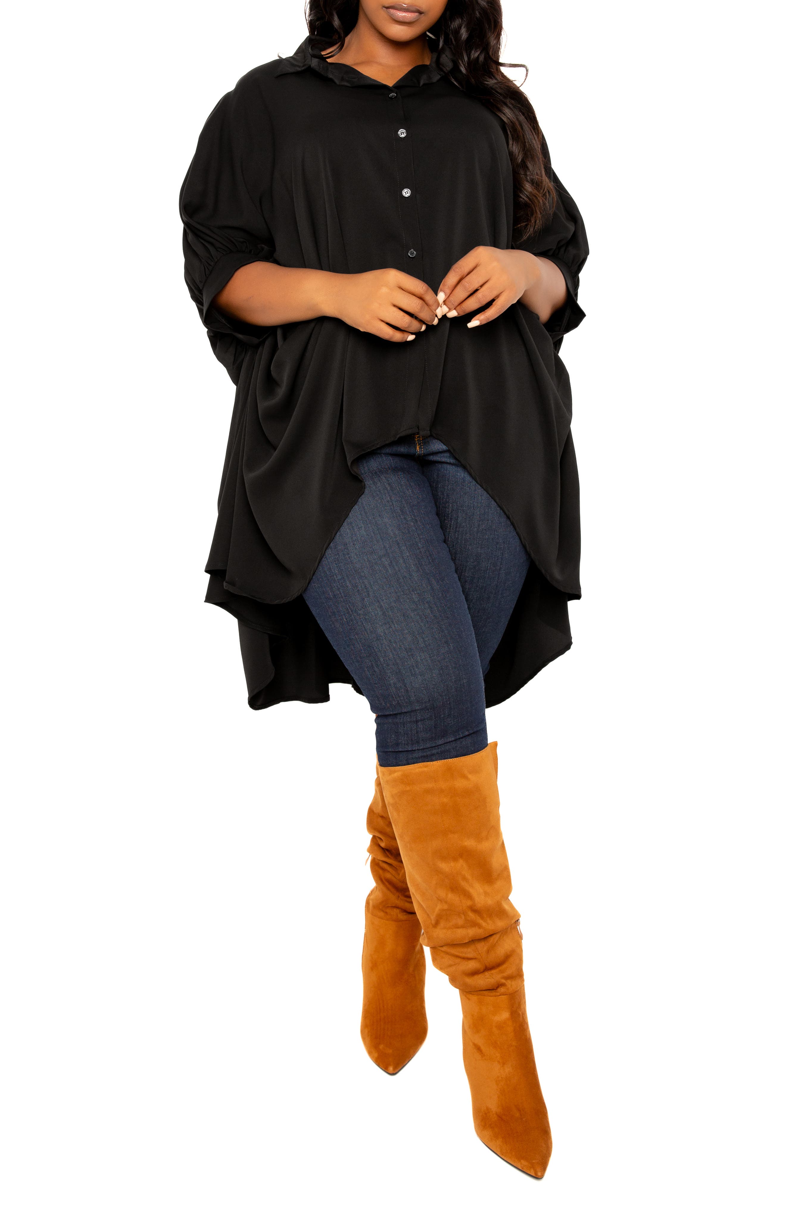 plus size elegant evening tops