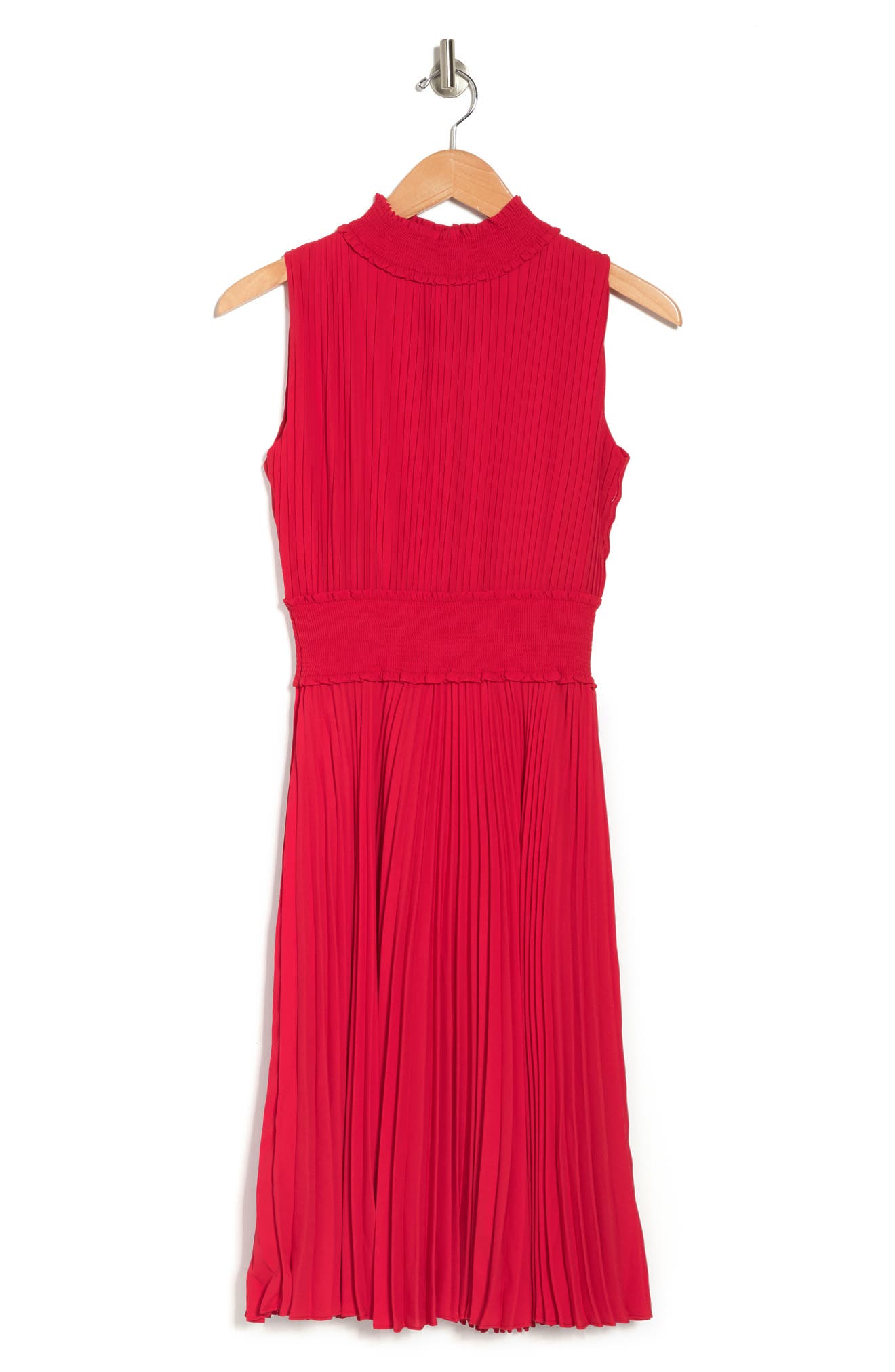nanette lepore pleated sleeveless dress NANNETTE by NANETTE LEPORE Pleated Sleeveless Dress