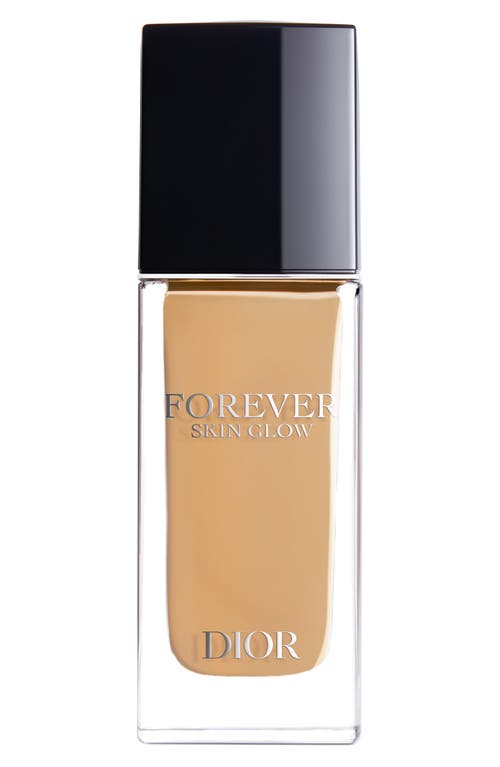 DIOR Forever Skin Glow Hydrating Foundation SPF 15 in Warm Olive at Nordstrom