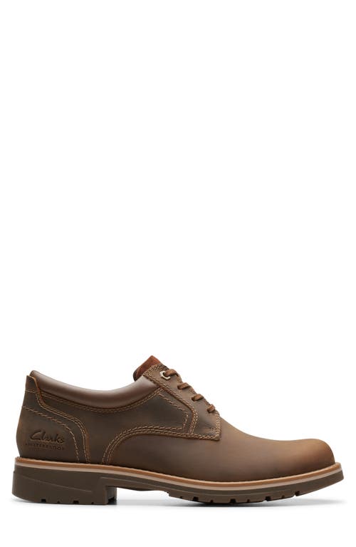 Clarks Collection Men's Morris Low Ap Shoes In Beeswax Leather