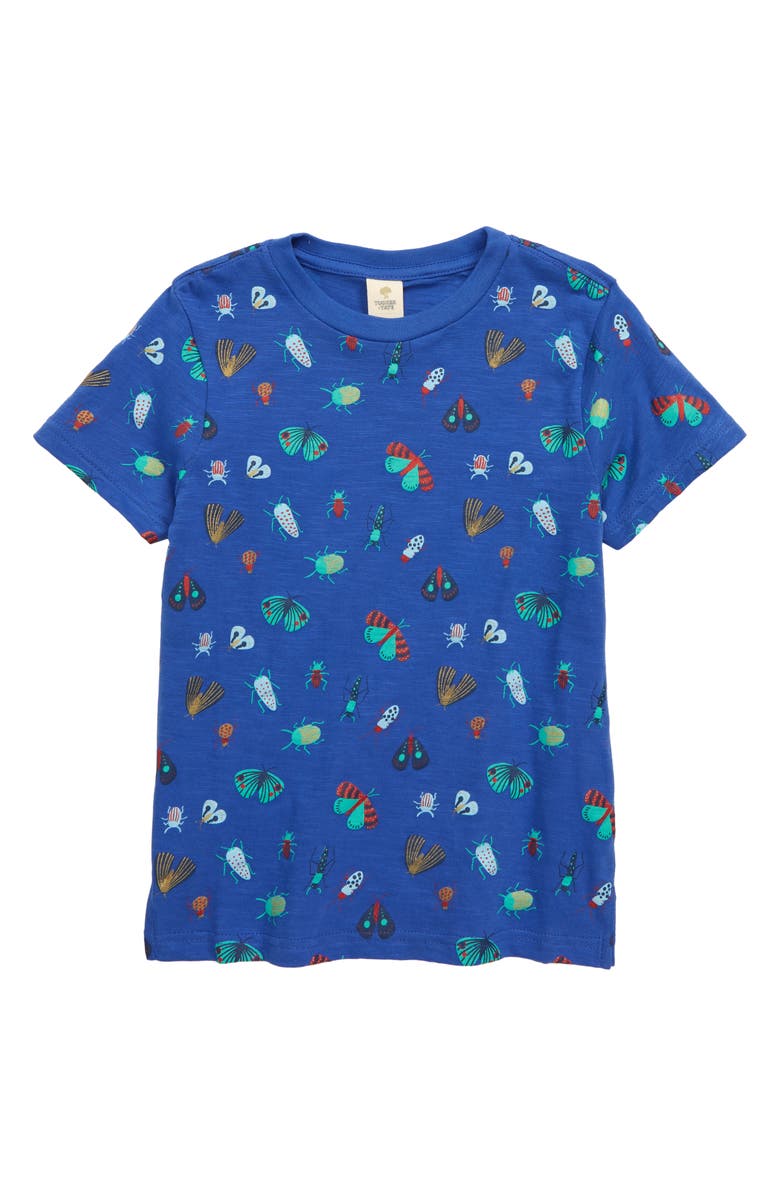TUCKER + TATE x Smithsonian Kids' Graphic Tee, Main, color, BLUE DAZZLE FUN BUGS