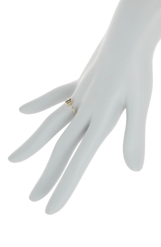 Bony Levy El Mar Sapphire Stacking Ring In 18k Yellow Gold - Sapphire