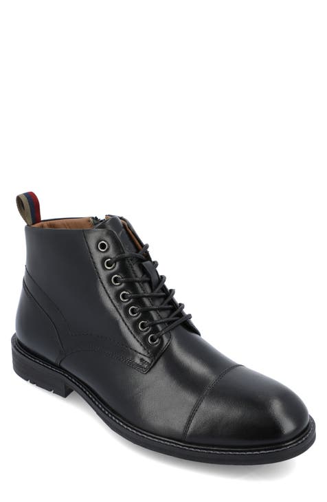 Avrum Leather Cap Toe Chukka Boot (Men)